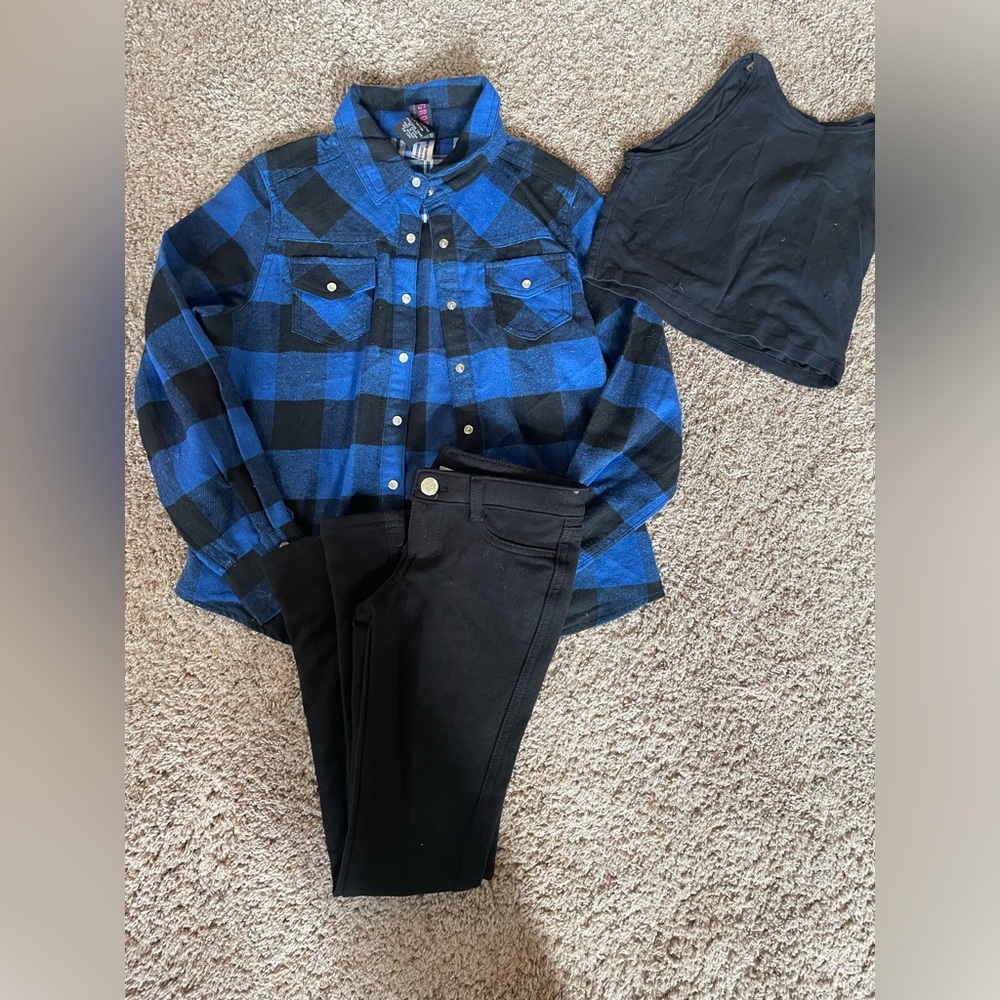 Girls 3 piece tap costume
016
